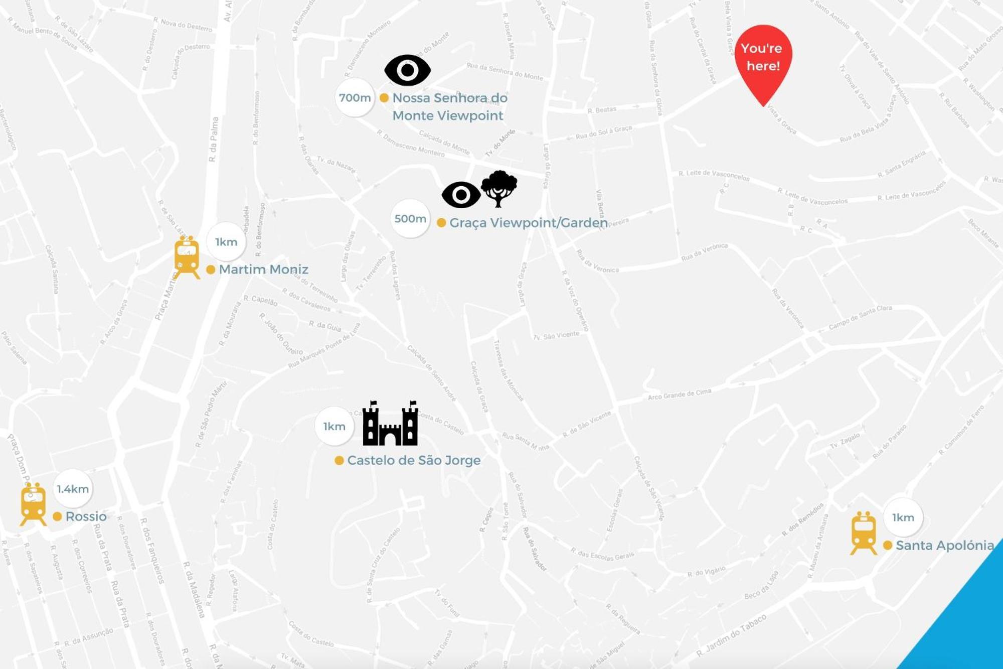 Graca Seven Hills Lejlighed Lisboa Eksteriør billede
